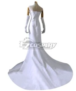 One Piece Boa Hancock Wedding Dress Cosplay Costume -EZCOSPLAY SHOP one piece boa hancock wedding dress cosplay costume 4