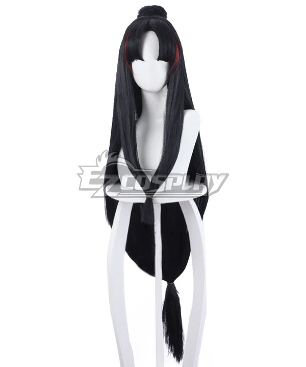 Onmyoji Enmusubi No Kami Black Cosplay Wig 2 Onmyoji Enmusubi No Kami Black Cosplay Wig - Image 2