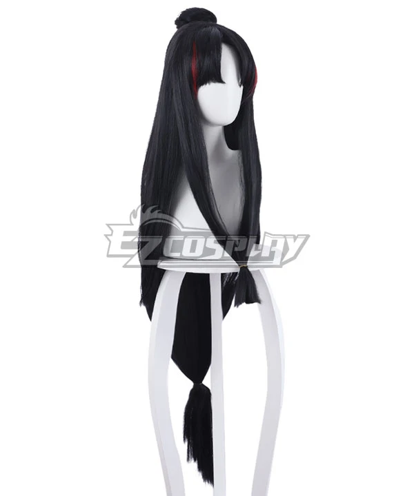 Onmyoji Enmusubi No Kami Black Cosplay Wig 3 Onmyoji Enmusubi No Kami Black Cosplay Wig - Image 3