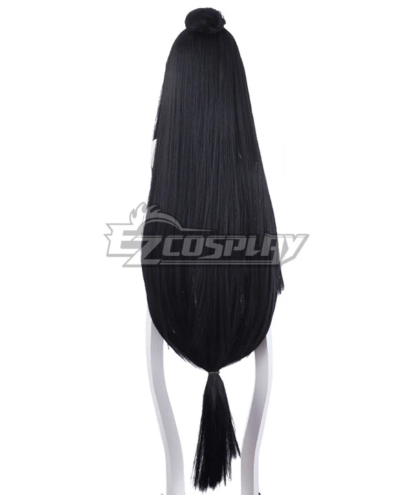 Onmyoji Enmusubi No Kami Black Cosplay Wig 6 Onmyoji Enmusubi No Kami Black Cosplay Wig - Image 6