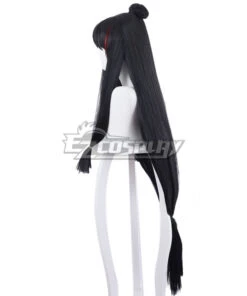 Onmyoji Enmusubi No Kami Black Cosplay Wig 11 Onmyoji Enmusubi No Kami Black Cosplay Wig -EZCOSPLAY SHOP onmyoji enmusubi no kami black cosplay wig5