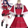 Oshi No Ko Ai Hoshino Christmas Cosplay Costume