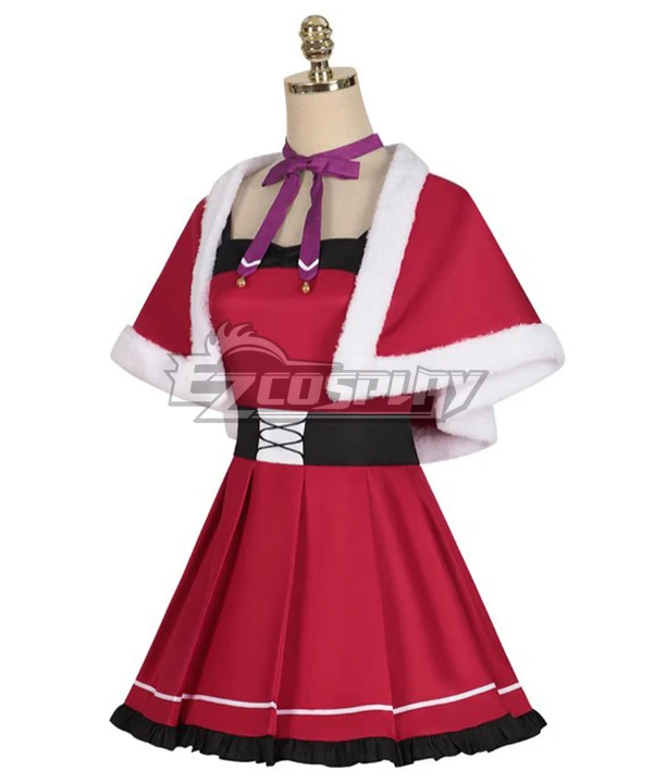 Oshi No Ko Ai Hoshino Christmas Cosplay Costume 3 Oshi No Ko Ai Hoshino Christmas Cosplay Costume - Image 3