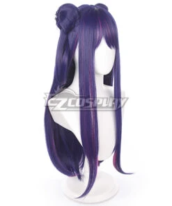 OSHI NO KO Anime Ai Hoshino Cheongsam Purple Cosplay Wig -EZCOSPLAY SHOP oshi no ko anime ai hoshino cheongsam purple cosplay wig 3