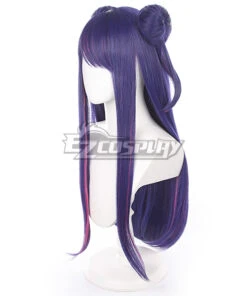 OSHI NO KO Anime Ai Hoshino Cheongsam Purple Cosplay Wig -EZCOSPLAY SHOP oshi no ko anime ai hoshino cheongsam purple cosplay wig 5