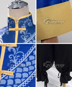OSHI NO KO Anime Aquamarine Hoshino Cheongsam Cosplay Costume 9 OSHI NO KO Anime Aquamarine Hoshino Cheongsam Cosplay Costume -EZCOSPLAY SHOP oshi no ko anime aquamarine hoshino cheongsam cosplay costume 5