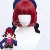 OSHI NO KO Anime Kana Arima Red Cosplay Wig -EZCOSPLAY SHOP oshi no ko anime kana arima red cosplay wig 1
