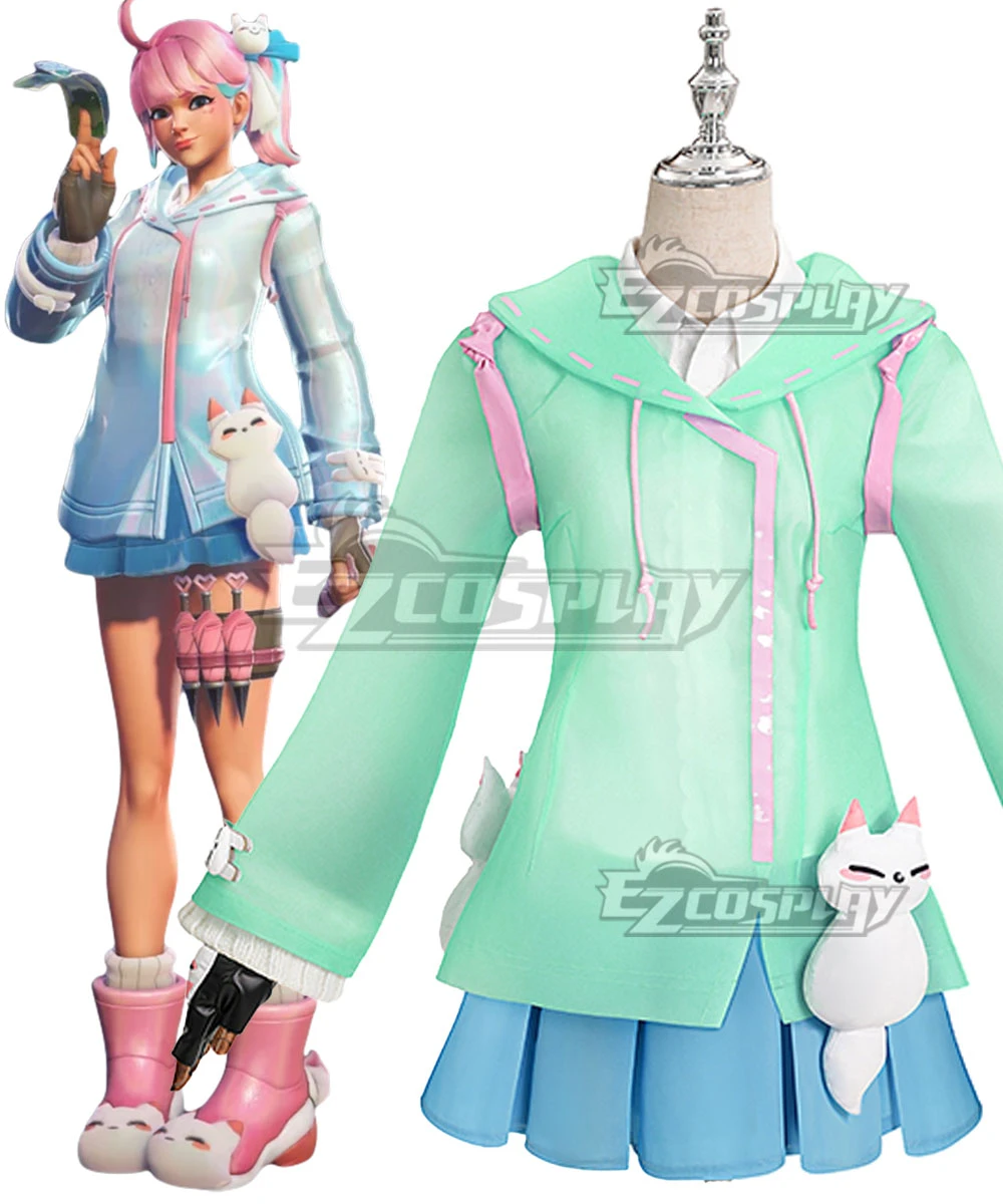 Overwatch 2 Kiriko Rainy Day Skin Cosplay Costume 1 Overwatch 2 Kiriko Rainy Day Skin Cosplay Costume