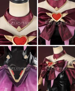 Overwatch 2 OW2Magical Girl Juno Red Black Cosplay Costume -EZCOSPLAY SHOP overwatch 2 ow2 magical girl juno red black cosplay costume 7