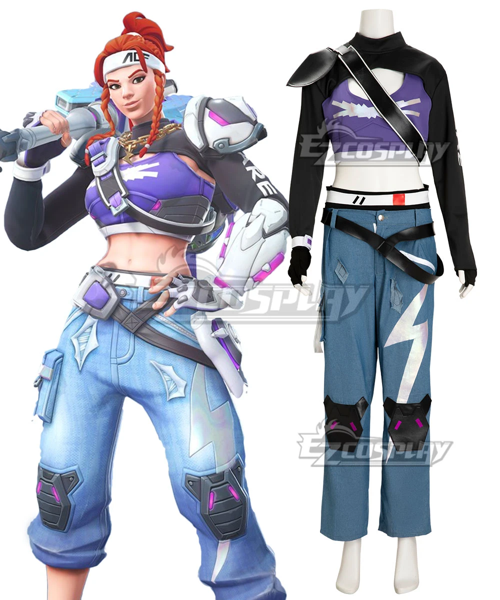 OVERWATCH 2 X LE SSERAFIM Brigitte Cosplay Costume 1 OVERWATCH 2 X LE SSERAFIM Brigitte Cosplay Costume