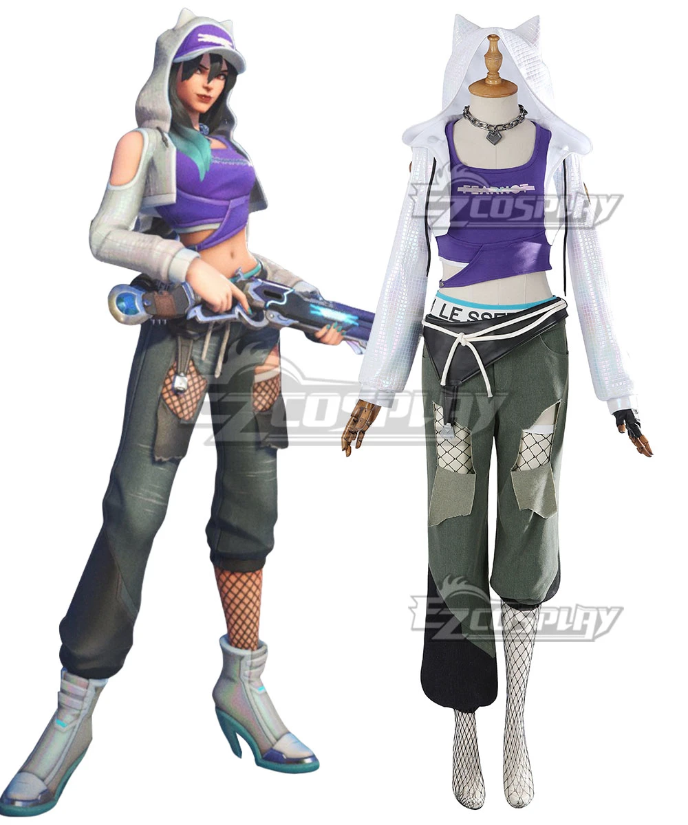 OVERWATCH 2 X LE SSERAFIM FEARLESS Ashe Cosplay Costume 1 OVERWATCH 2 X LE SSERAFIM FEARLESS Ashe Cosplay Costume