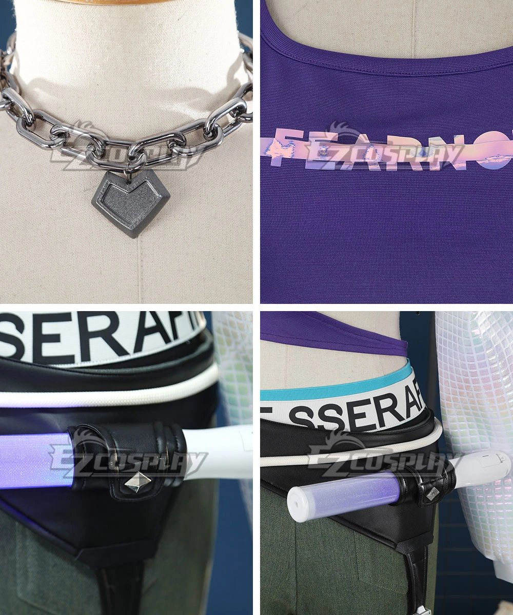 OVERWATCH 2 X LE SSERAFIM FEARLESS Ashe Cosplay Costume 8 OVERWATCH 2 X LE SSERAFIM FEARLESS Ashe Cosplay Costume - Image 8