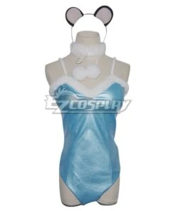 Overwatch OW Mei Ling Zhou Bunny Girl Cosplay Costume