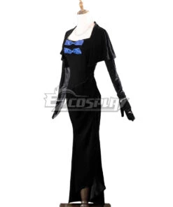 Panty And Stocking With Garterbelt Anarchy Stocking Black Dress Cosplay Costume 8 Panty And Stocking With Garterbelt Anarchy Stocking Black Dress Cosplay Costume -EZCOSPLAY SHOP panty and stocking with garterbelt anarchy stocking black dress 3