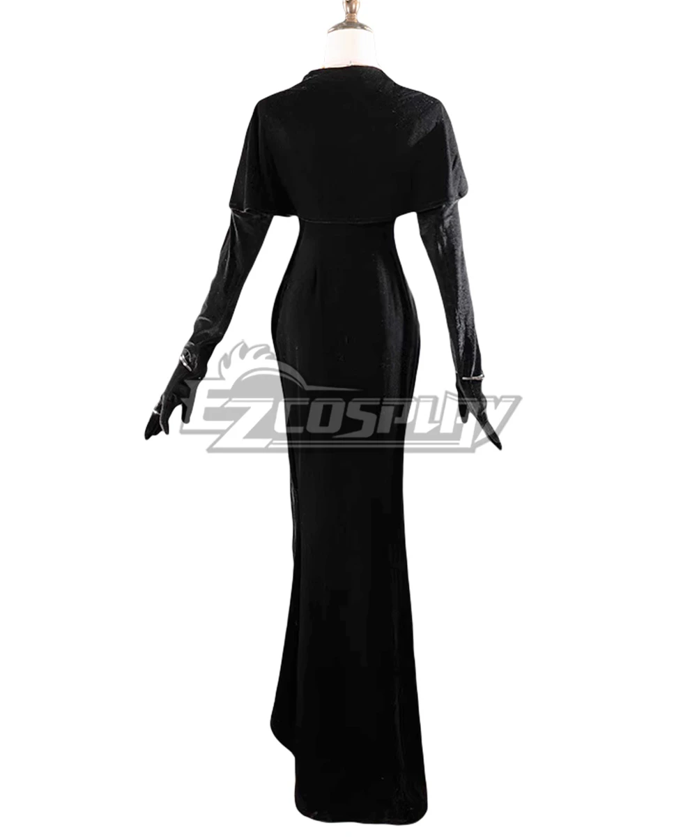 Panty And Stocking With Garterbelt Anarchy Stocking Black Dress Cosplay Costume 4 Panty And Stocking With Garterbelt Anarchy Stocking Black Dress Cosplay Costume - Image 4