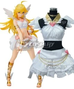 Panty And Stocking With Garterbelt Panty Angel Cosplay Costume -EZCOSPLAY SHOP panty and stocking with garterbelt panty angel cosplay costume