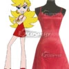 Panty And Stocking With Garterbelt Panty Red Dress Cosplay Costume -EZCOSPLAY SHOP panty and stocking with garterbelt panty red dress cosplay costume