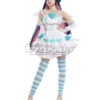 Panty And Stocking With Garterbelt Stocking Angel Cosplay Costume -EZCOSPLAY SHOP panty and stocking with garterbelt stocking angel cosplay costume 01