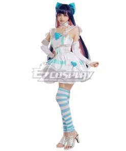Panty And Stocking With Garterbelt Stocking Angel Cosplay Costume 10 Panty And Stocking With Garterbelt Stocking Angel Cosplay Costume -EZCOSPLAY SHOP panty and stocking with garterbelt stocking angel cosplay costume 02
