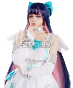Panty And Stocking With Garterbelt Stocking Angel Cosplay Costume 12 Panty And Stocking With Garterbelt Stocking Angel Cosplay Costume -EZCOSPLAY SHOP panty and stocking with garterbelt stocking angel cosplay costume 04