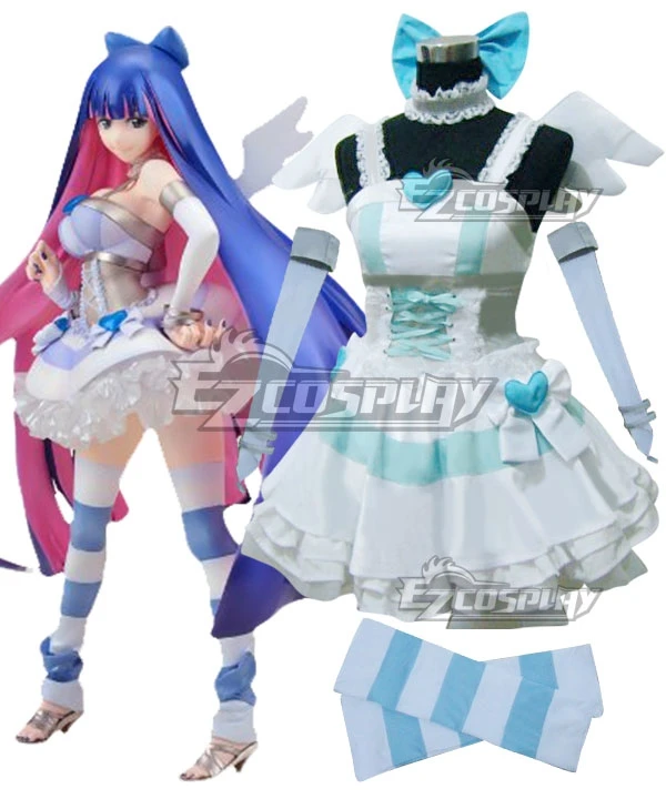 Panty And Stocking With Garterbelt Stocking Angel Cosplay Costume 5 Panty And Stocking With Garterbelt Stocking Angel Cosplay Costume - Image 5