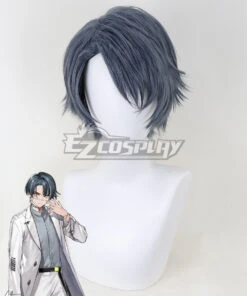 Paradox Live 1Nm8 Ituki Blue Cosplay Wig