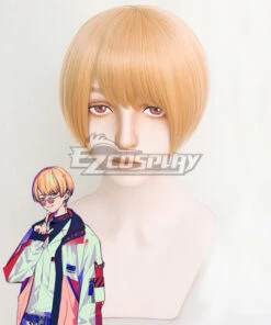 Paradox Live BAE Yeon Hajun MC 48 Golden Cosplay Wig