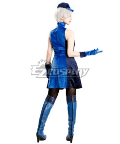 Persona 3 Elizabeth Blue Cosplay Costume -EZCOSPLAY SHOP persona 3 elizabeth blue cosplay costume 05