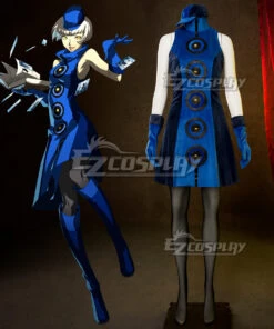 Persona 3 Elizabeth Blue Cosplay Costume -EZCOSPLAY SHOP persona 3 elizabeth blue cosplay 1