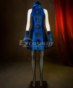 Persona 3 Elizabeth Blue Cosplay Costume -EZCOSPLAY SHOP persona 3 elizabeth blue cosplay 2