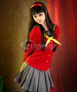 Persona 4 Yukiko Amagi School Uniform Cosplay Costume -EZCOSPLAY SHOP persona 4 yukiko amagi school uniform cosplay costume 04