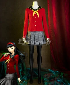 Persona 4 Yukiko Amagi School Uniform Cosplay Costume -EZCOSPLAY SHOP persona 4 yukiko amagi school uniform cosplay costume 1