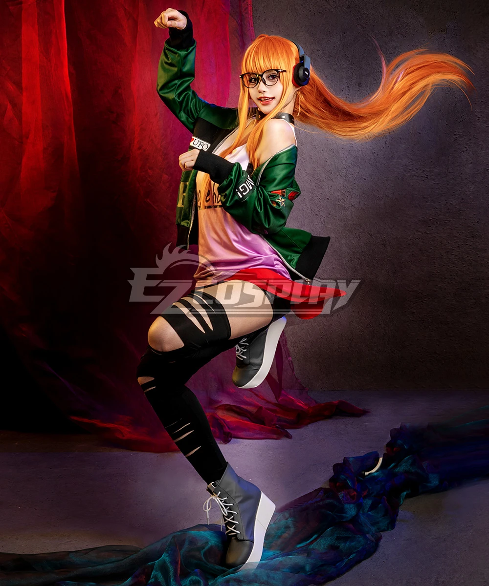 Persona 5: Dancing Star Night Futaba Sakura New Edition Cosplay Costume 1 Persona 5: Dancing Star Night Futaba Sakura New Edition Cosplay Costume