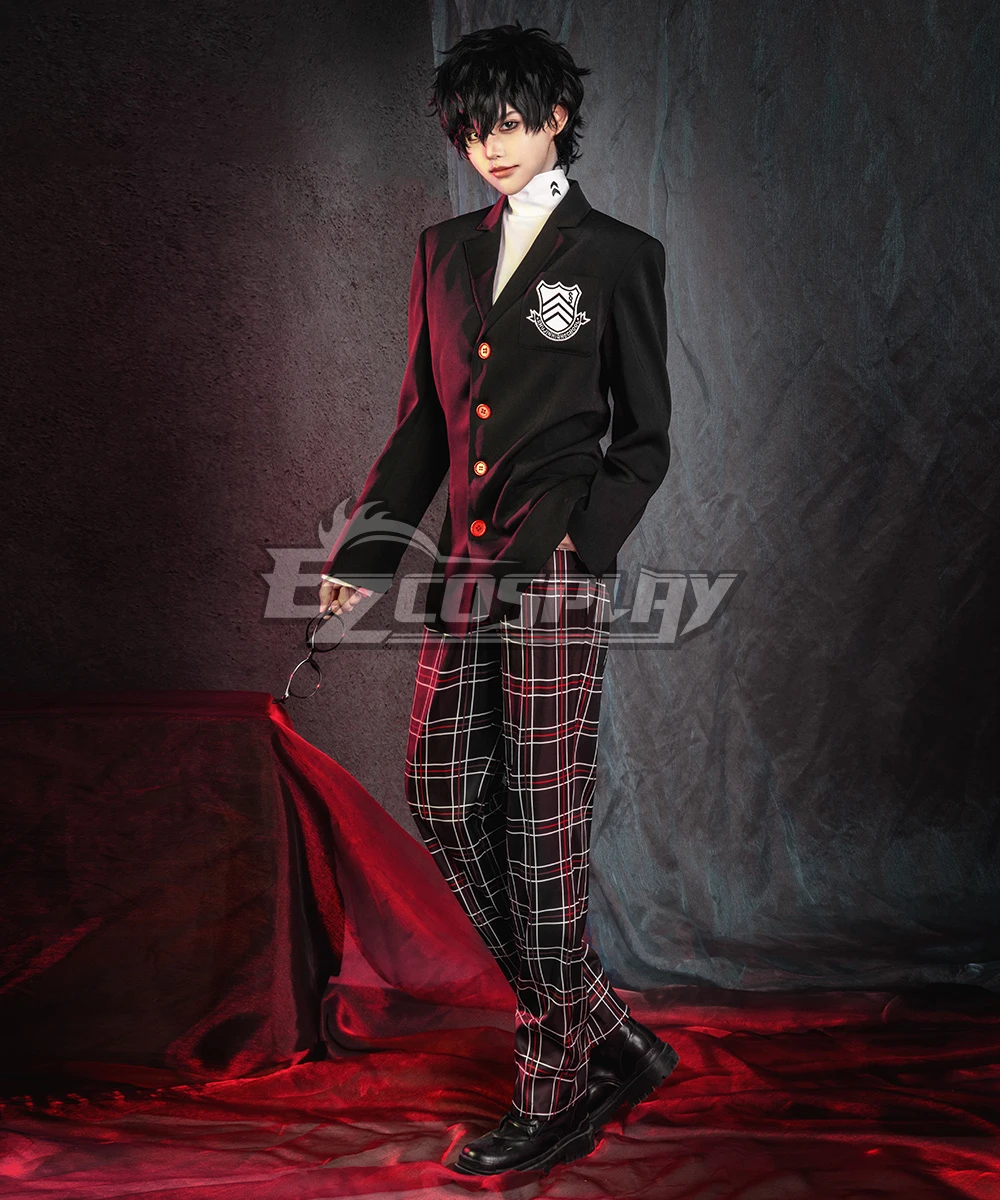 Persona 5 Protagonist Akira Kurusu Ren Amamiya Cosplay Costume - New Edition - Image 2