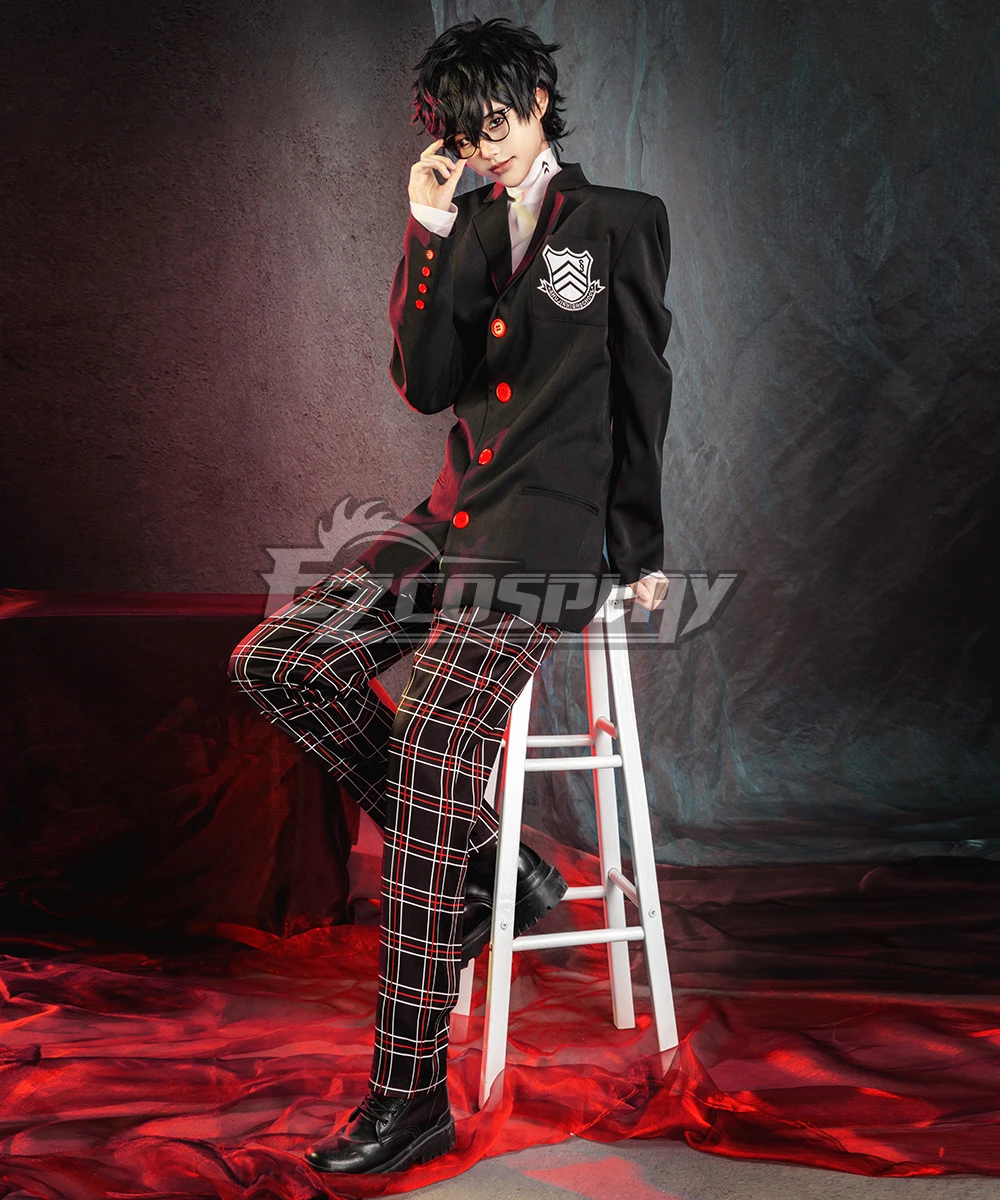 Persona 5 Protagonist Akira Kurusu Ren Amamiya Cosplay Costume - New Edition - Image 4