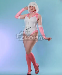 Ezcosplay Original Halloween Women Pink Sexy Bunny Suit Guilty Gear Strive Elphelt Valentine Cosplay Costume -EZCOSPLAY SHOP pink sexy bunny suit guilty gear strive elphelt valentine 5
