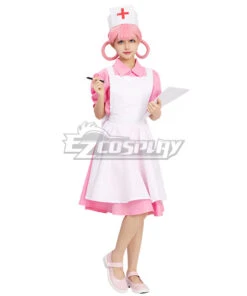 PM Sun And Moon Nurse Joy Cosplay Costume
