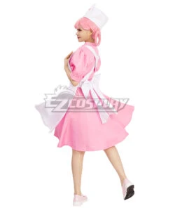 PM Sun And Moon Nurse Joy Cosplay Costume -EZCOSPLAY SHOP pokemon sun and moon nurse joy cosplay costume 03