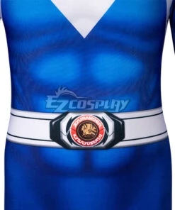 Kids Power Rangers Billy Blue Ranger Zentai Jumpsuit Cosplay Costume -EZCOSPLAY SHOP power rangers billy blue ranger zentai jumpsuit cosplay costume 5