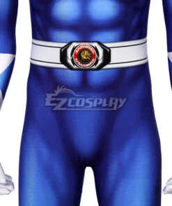 Mighty Morphin Power Rangers Blue Ranger Zentai Jumpsuit Cosplay Costume -EZCOSPLAY SHOP power rangers blue ranger zentai jumpsuit cosplay costume 8