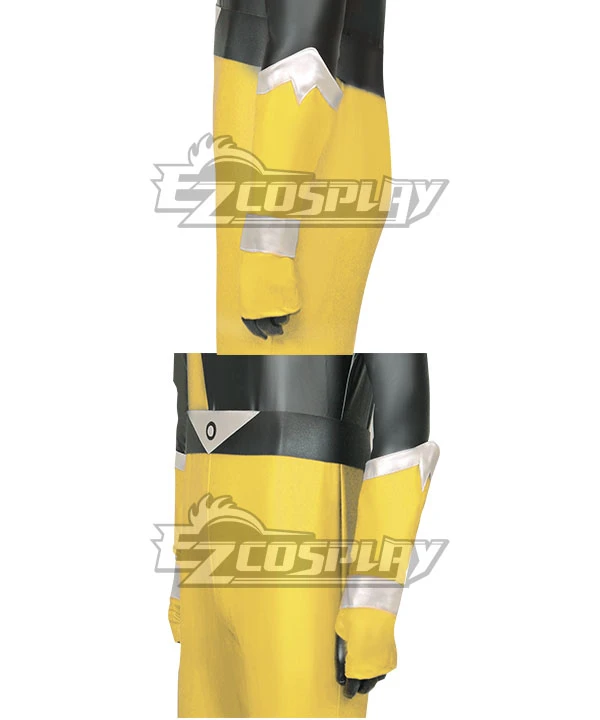 Power Rangers HyperForce HyperForce Yellow Cosplay Costume 10 Power Rangers HyperForce HyperForce Yellow Cosplay Costume - Image 10