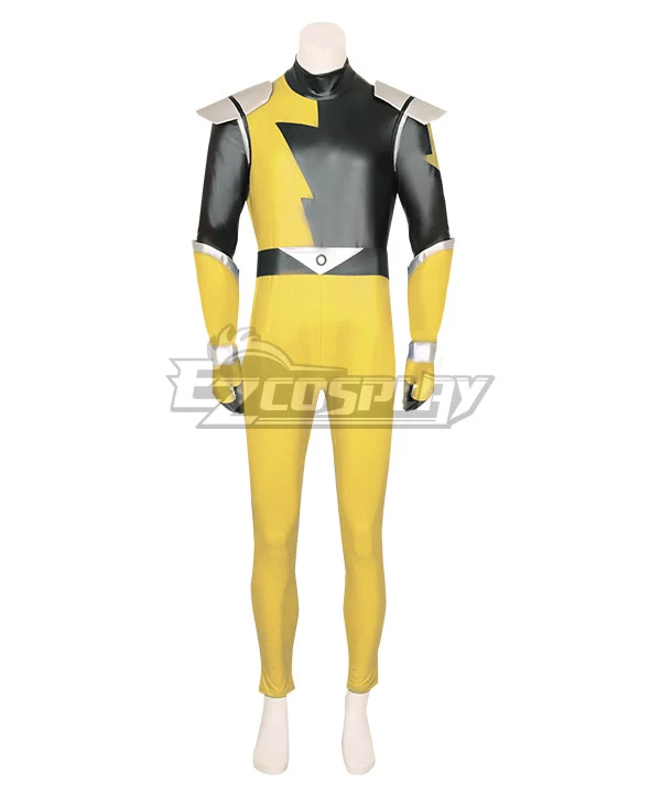 Power Rangers HyperForce HyperForce Yellow Cosplay Costume 2 Power Rangers HyperForce HyperForce Yellow Cosplay Costume - Image 2