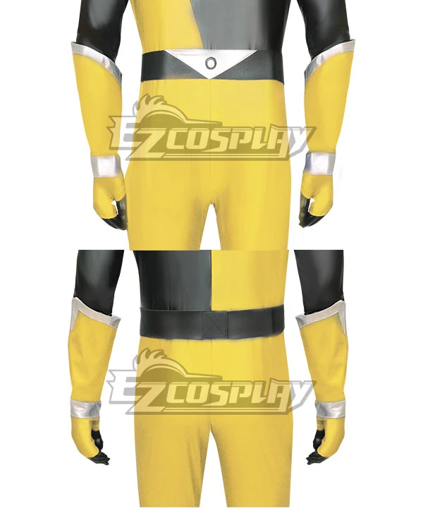 Power Rangers HyperForce HyperForce Yellow Cosplay Costume 8 Power Rangers HyperForce HyperForce Yellow Cosplay Costume - Image 8