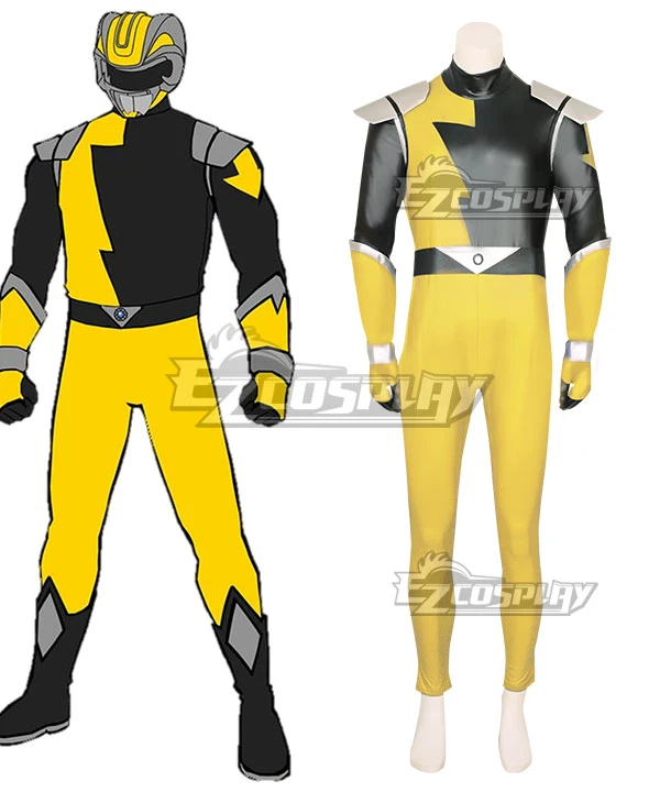 Power Rangers HyperForce HyperForce Yellow Cosplay Costume 1 Power Rangers HyperForce HyperForce Yellow Cosplay Costume