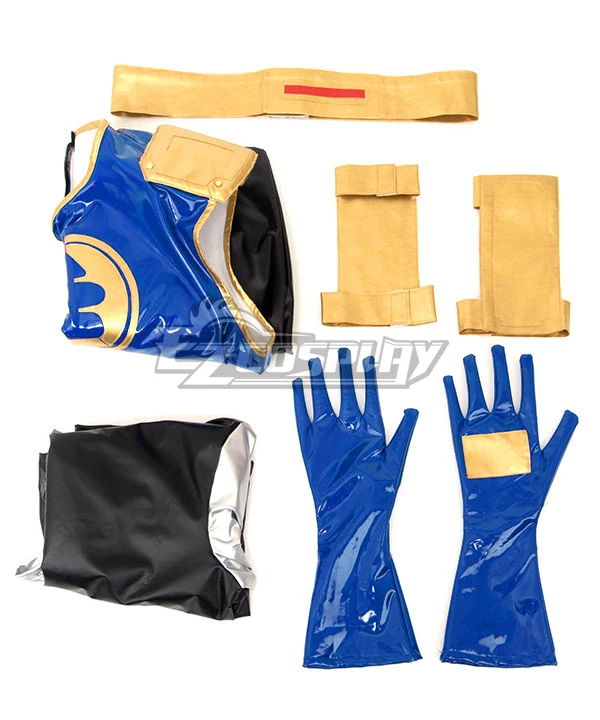 Power Rangers Ninja Storm Navy Thunder Ranger Cosplay Costume 9 Power Rangers Ninja Storm Navy Thunder Ranger Cosplay Costume - Image 9