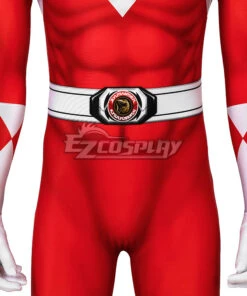 Mighty Morphin Power Rangers Red Ranger Zentai Jumpsuit Cosplay Costume -EZCOSPLAY SHOP power rangers red ranger zentai jumpsuit cosplay costume 10