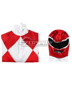 Mighty Morphin Power Rangers Red Ranger Zentai Jumpsuit Cosplay Costume -EZCOSPLAY SHOP power rangers red ranger zentai jumpsuit cosplay costume 9