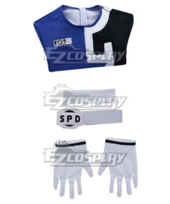 Power Rangers S.P.D. SPD Blue Ranger Cosplay Costume -EZCOSPLAY SHOP power rangers s.p.d. spd blue ranger cosplay costume 6
