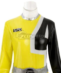 Power Rangers S.P.D. SPD Yellow Ranger Cosplay Costume -EZCOSPLAY SHOP power rangers s.p.d. spd yellow ranger cosplay costume 5