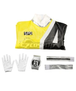 Power Rangers S.P.D. SPD Yellow Ranger Cosplay Costume -EZCOSPLAY SHOP power rangers s.p.d. spd yellow ranger cosplay costume10